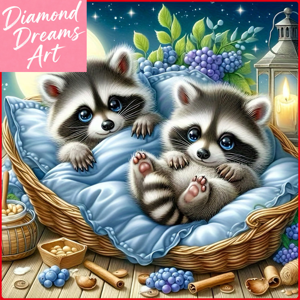 Resin Art With Flowers - Rahmenlose, quadratische Diamantmalerei mit Katzen- und
