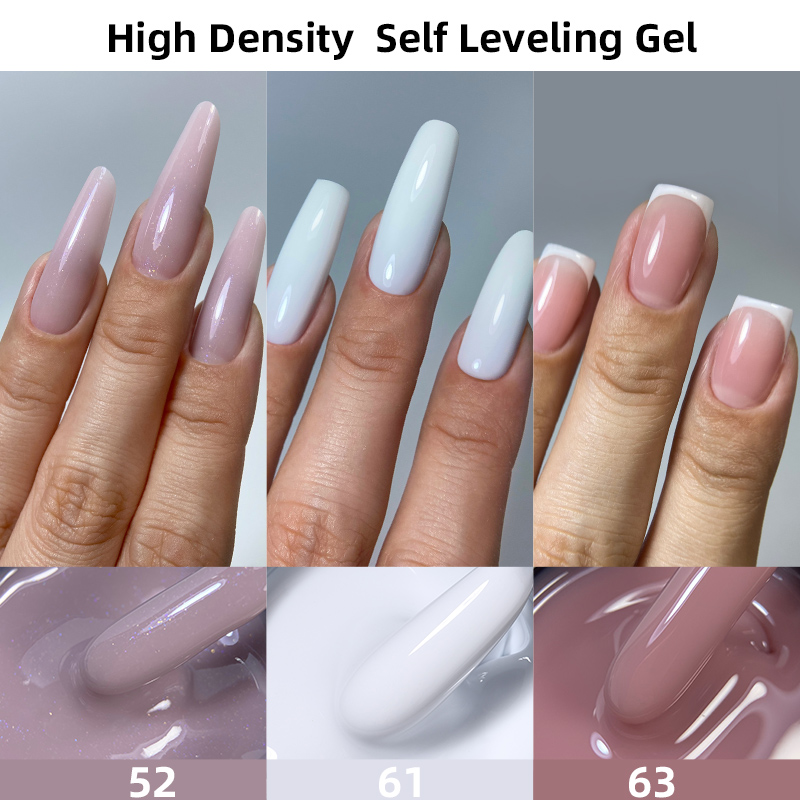 Resin Art Purple - MSHARE 50 g rosa Builder-Nagelgel für