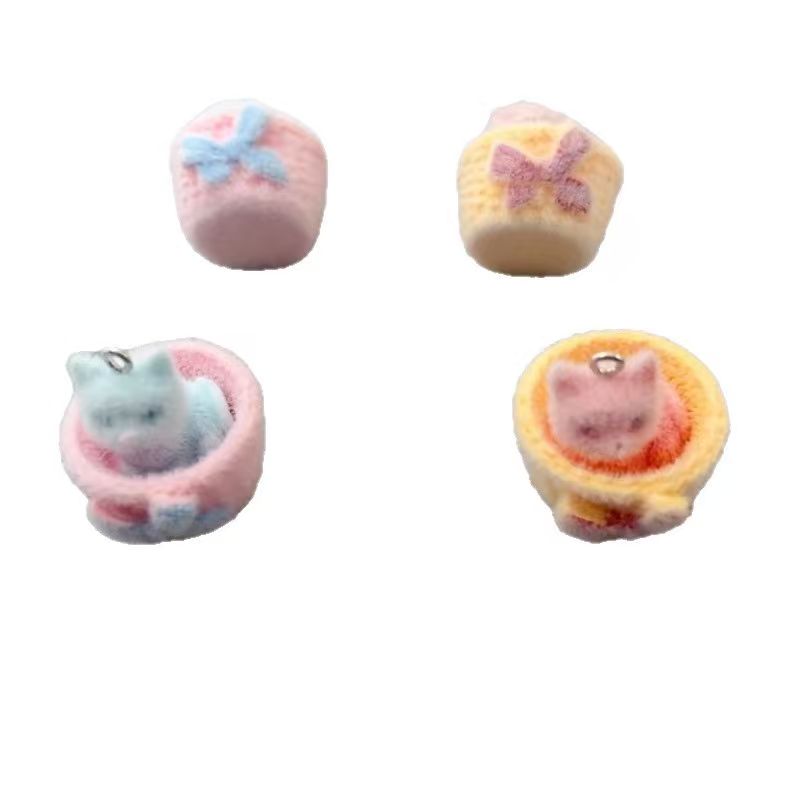 4 Stück 3D-Plüsch-Katzenanhäng – Resin Art Gift Ideas Bewertung und Preis