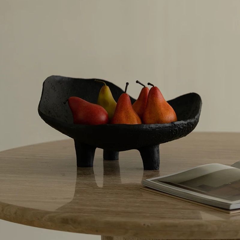 Schwarze Obstschale aus Kunsth – Resin Art Wooden Tray Bewertung und Preis