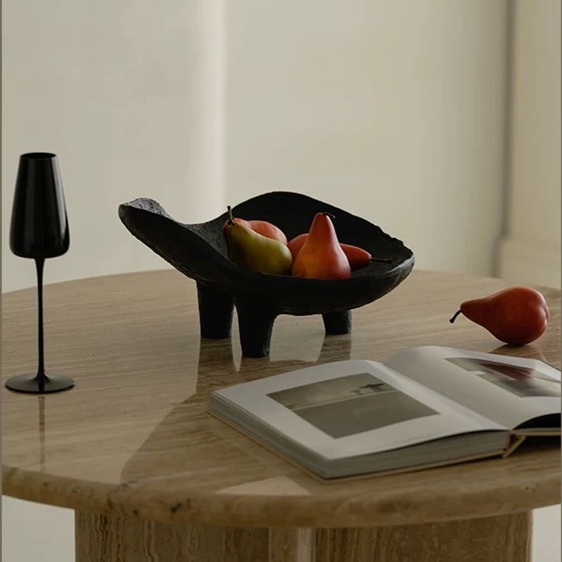 Schwarze Obstschale aus Kunsth – Resin Art Wooden Tray Bewertung und Preis