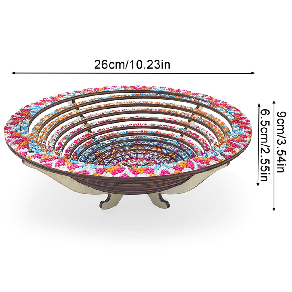 Holz Mandala 5D Diamant Malere – Resin Art Wooden Tray Bewertung und Preis