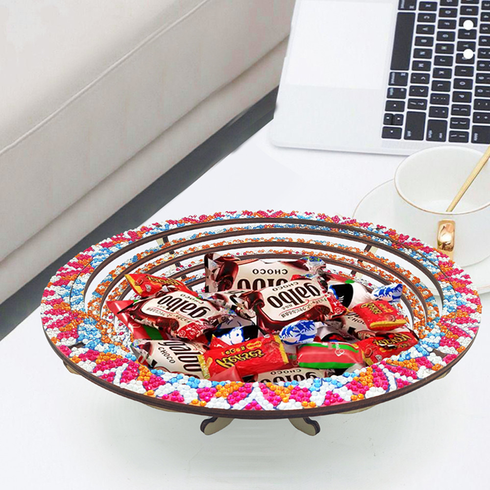 Holz Mandala 5D Diamant Malere – Resin Art Wooden Tray Bewertung und Preis