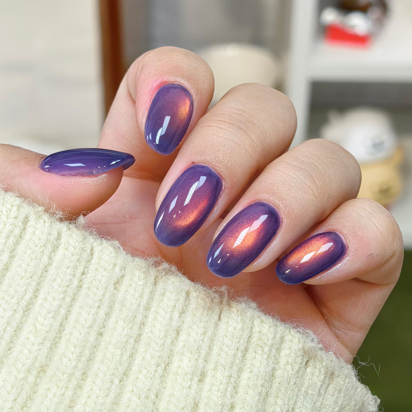 1-10 stücke WS Herbst Winter B – Resin Art Purple Bewertung und Preis