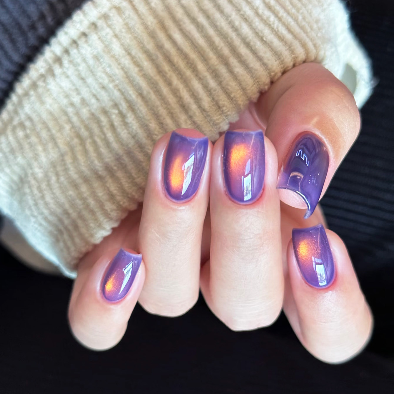1-10 stücke WS Herbst Winter B – Resin Art Purple Bewertung und Preis