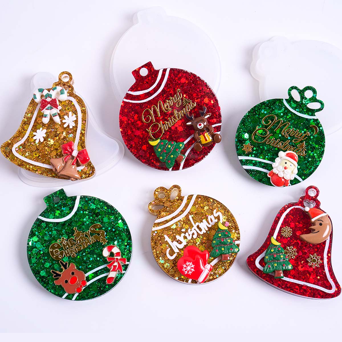 Weihnachten Tag Anhänger Silik – Resin Art Uv Bewertung und Preis