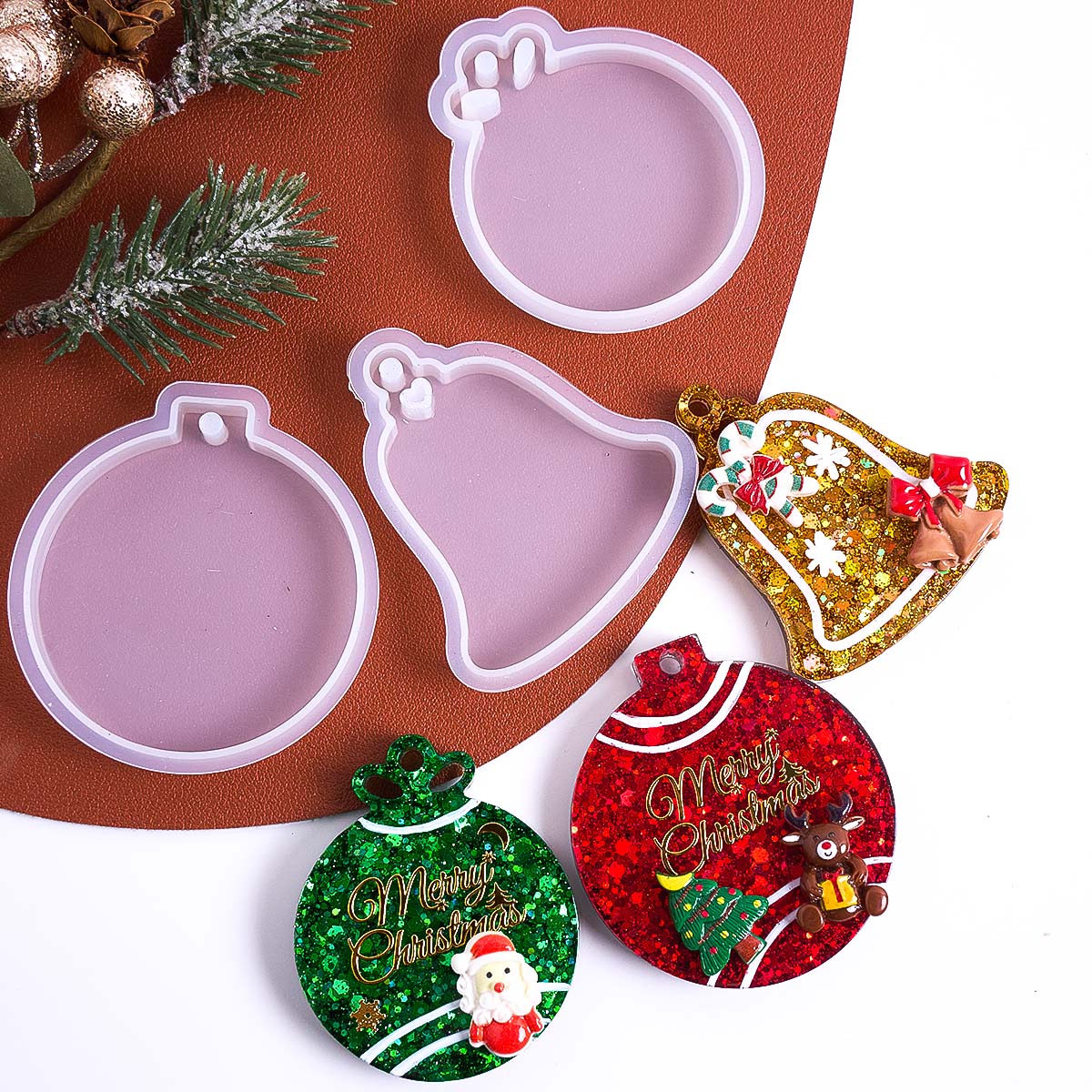 Weihnachten Tag Anhänger Silik – Resin Art Uv Bewertung und Preis