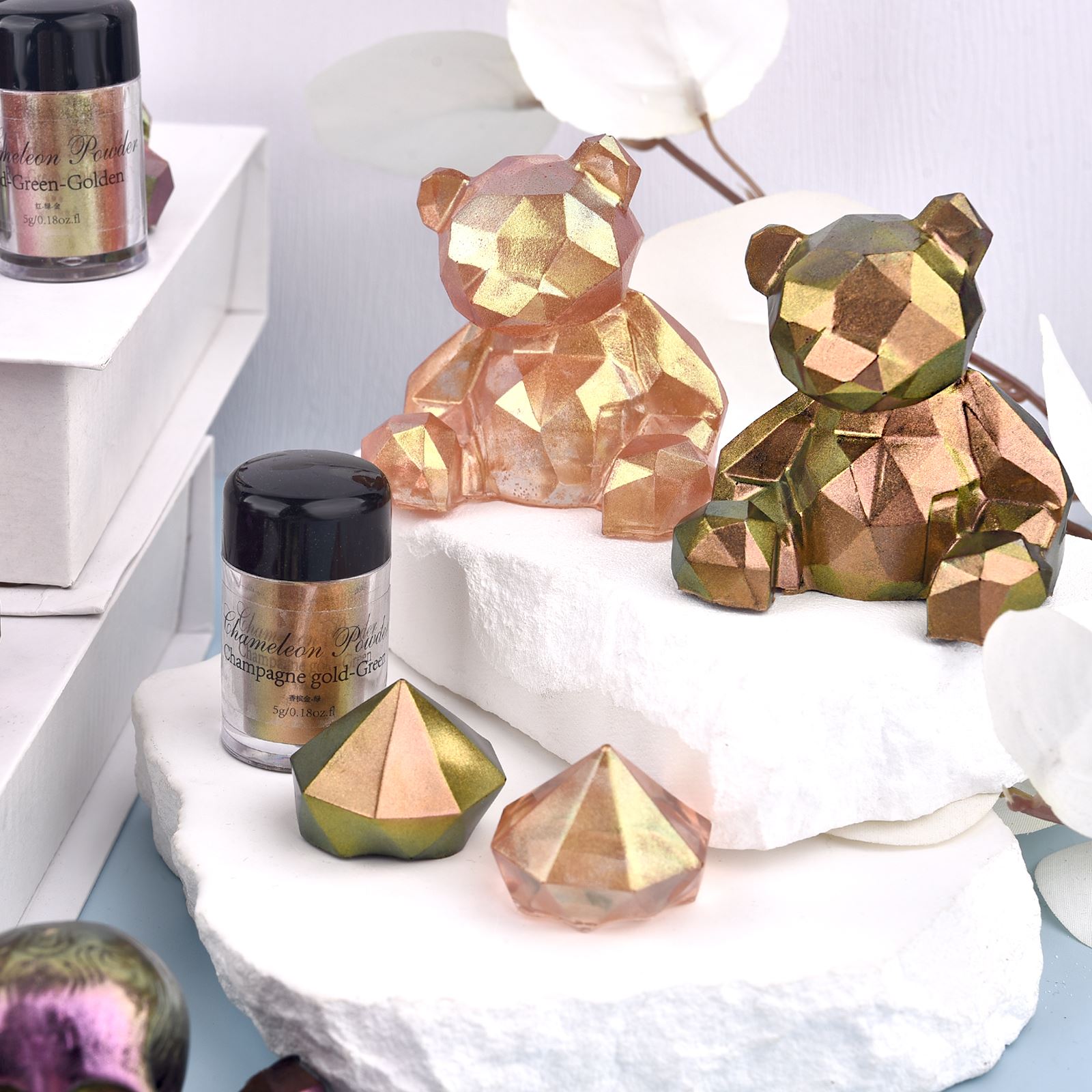 Spiegel Chamäleon Harz Pigment – Glitter Powder Resin Bewertung und Preis