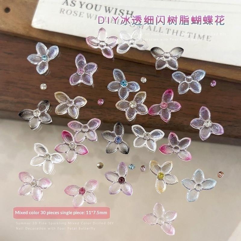 3D-Glitzer-Harz-Nagelkunst-Dek – Resin Art With Flowers Bewertung und Preis