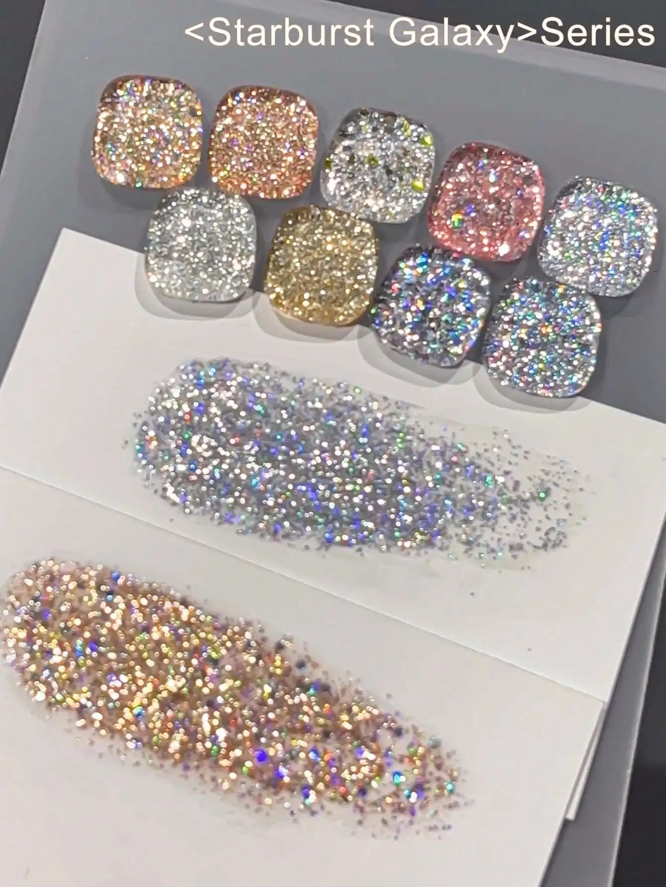 9 Farben Solid Glitter Nagelge – Resin Art Uv Bewertung und Preis