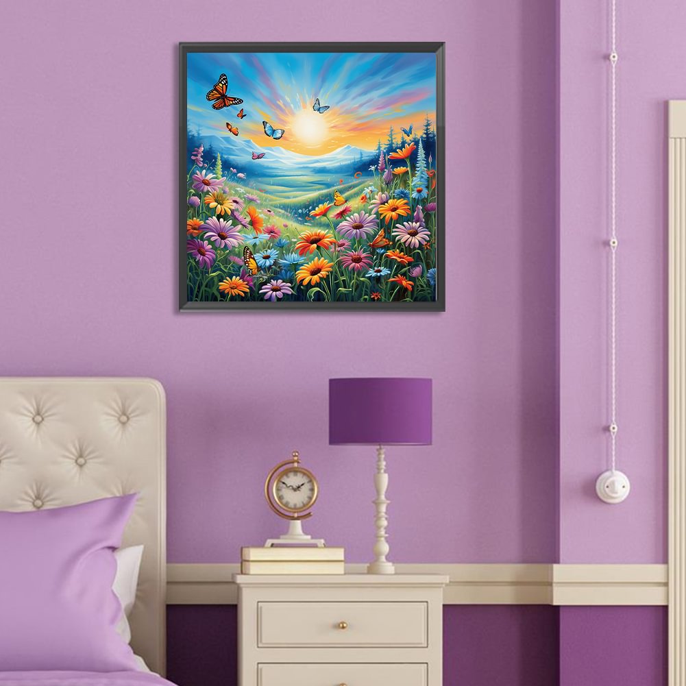 Diamant Malerei Familie süße H – Resin Art With Flowers Bewertung und Preis