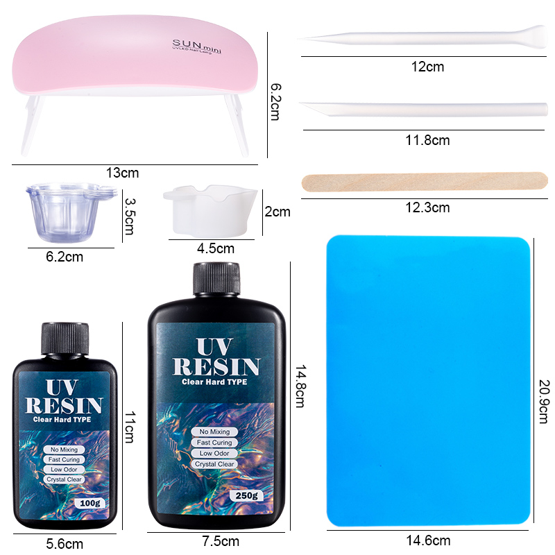 100 g/250 g klares UV-Harz, ha – Resin Art Uv Bewertung und Preis